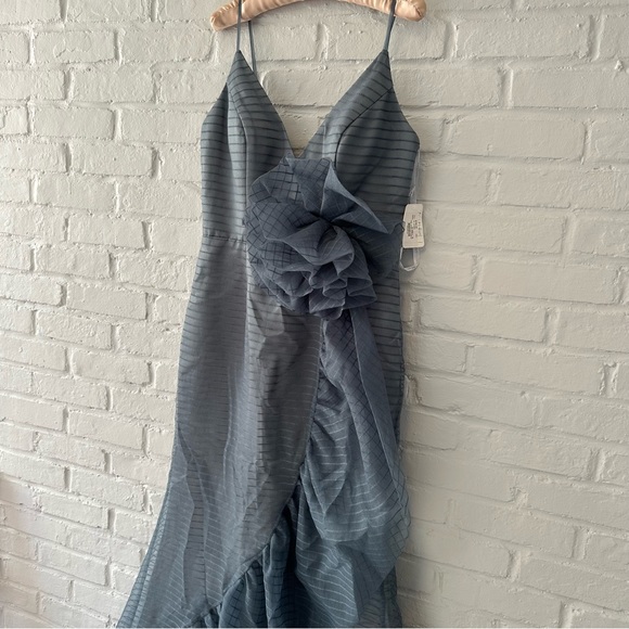 NEW Vintage JOVANI Couture Ruffle Tulle Pageant 90s Y2K Ball Gown - Picture 5 of 10